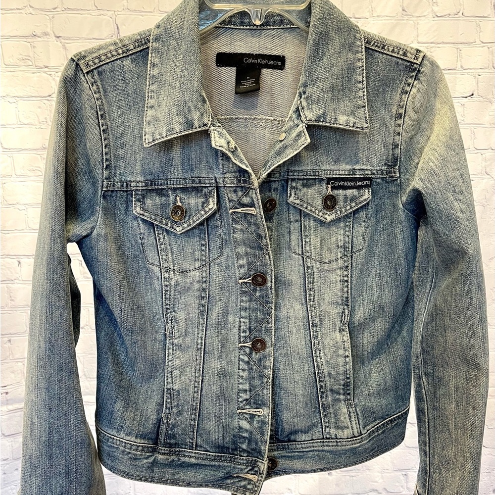 Calvin Klein Light Blue Denim Jacket